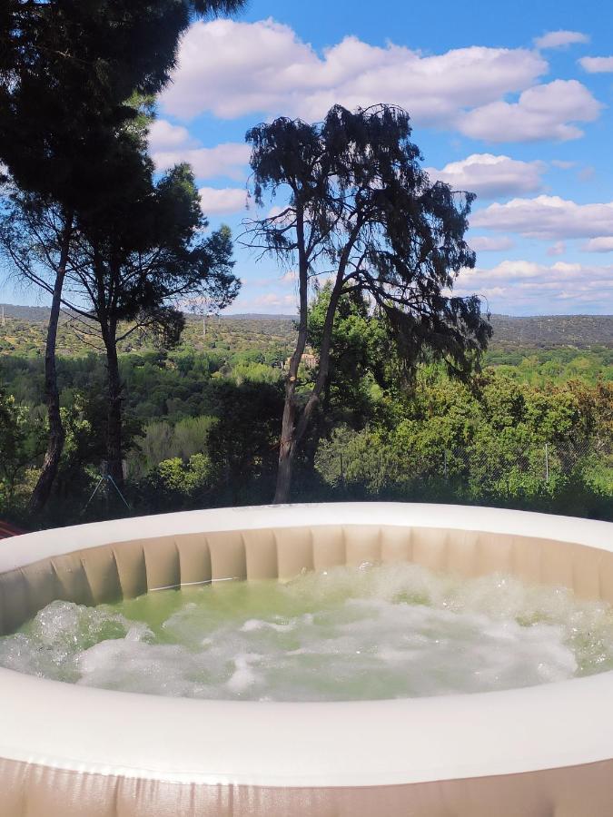 Casita El Destino Con Barbacoa Y Jacuzzi Villa Aldea del Fresno ภายนอก รูปภาพ